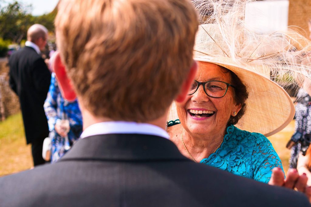 Candid Guest reactions