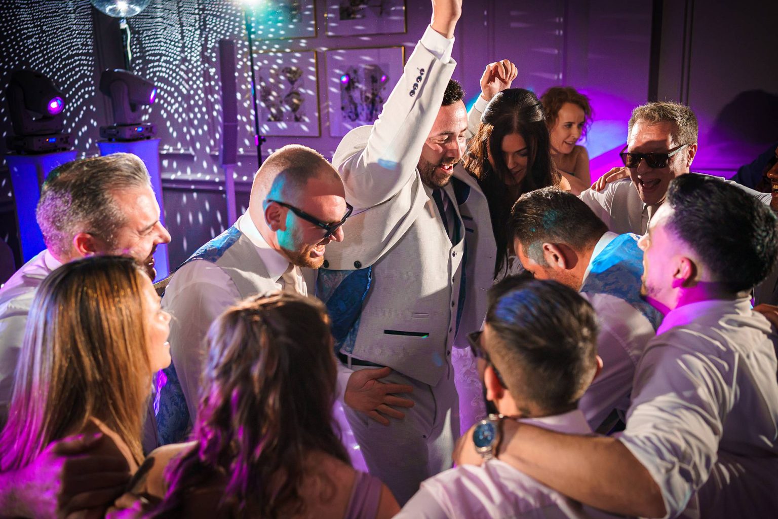 energetic wedding photography